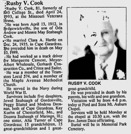 Cook, Rusby V.