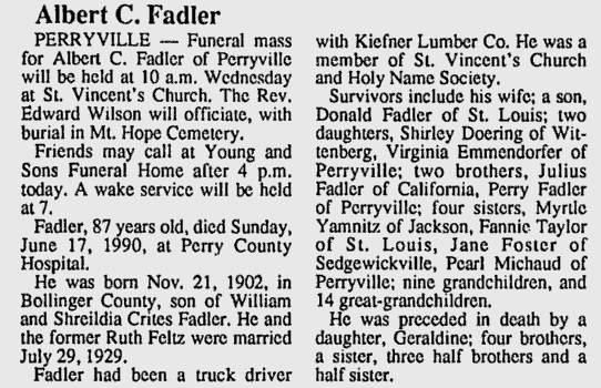 Fadler, Albert C.