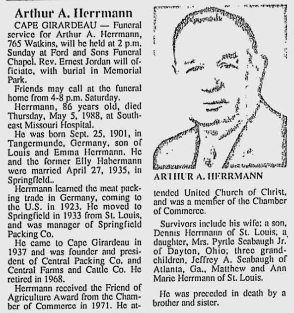 Herrmann, Arthur A.