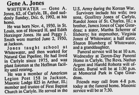 Jones, Gene A.