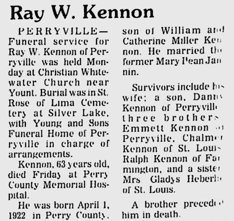 Kennon, Ray William