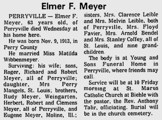 Meyer, Elmer Frederick