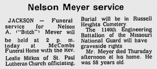 Meyer, Nelson A.