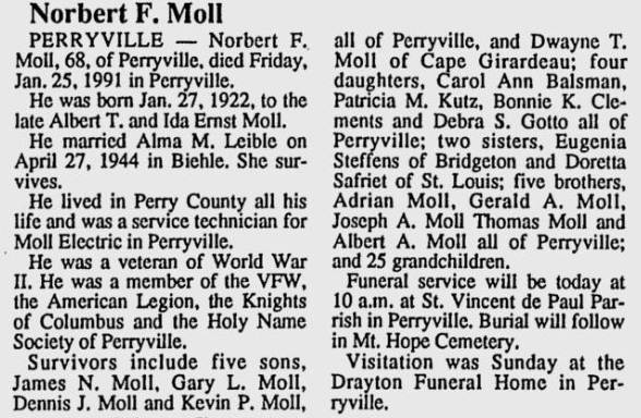 Moll, Norbert Frank