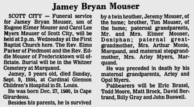 Mouser, Jamey Bryan