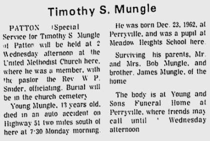 Mungle, Timothy Schell