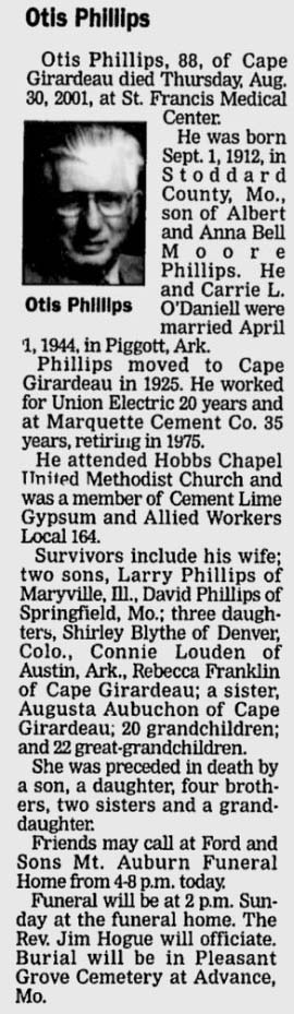 Phillips, Otis Albert