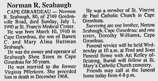 Seabaugh, Norman R.