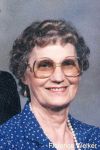 Welker, Florence J. (nee Lappe)